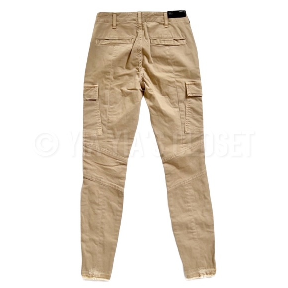 J Brand Women's SZ 24 Houlihan Cargo Midrise Skinny Stretch Ankle Jeans Sandsky - Picture 5 of 15